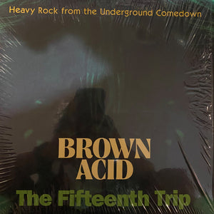 Various : Brown Acid: The Fifteenth Trip (Heavy Rock From The Underground Comedown) (LP, Comp, Ltd, Lil)
