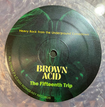Load image into Gallery viewer, Various : Brown Acid: The Fifteenth Trip (Heavy Rock From The Underground Comedown) (LP, Comp, Ltd, Lil)
