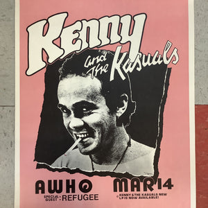 Kenny and The Kasuals at Armadillo World Headquarters (Poster)