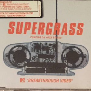 Supergrass : Pumping On Your Stereo (CD, Single, Enh, Promo)