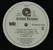Load image into Gallery viewer, War : Greatest Hits (LP, Comp, Ltd, RE, RP, Sea)
