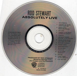 Rod Stewart : Absolutely Live (CD, Album, RE)