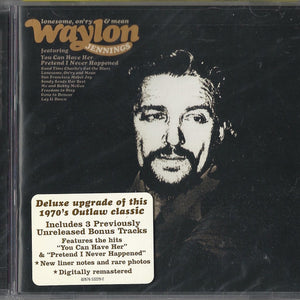 Waylon Jennings : Lonesome, On'ry & Mean (CD, Album, RE)