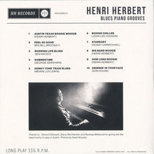 Load image into Gallery viewer, Henri Herbert : Blues Piano Grooves (CD, Album, Promo)
