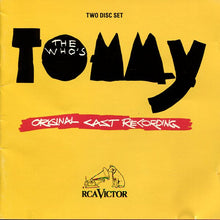 Load image into Gallery viewer, Various : The Who&#39;s Tommy (Original Cast Recording) (2xCD, Album)
