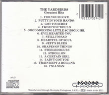 Load image into Gallery viewer, The Yardbirds : Greatest Hits (CD, Comp)
