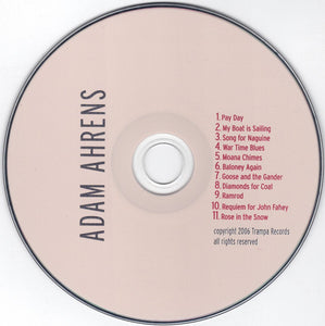 Adam Ahrens : Adam Ahrens (CD, Album)