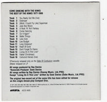 Load image into Gallery viewer, The Kinks : Come Dancing With The Kinks / The Best Of The Kinks 1977-1986 (CD, Comp, Club, RE)
