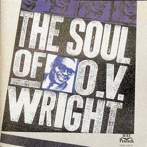 O.V. Wright : The Soul Of O.V. Wright (CD, Comp, RP)