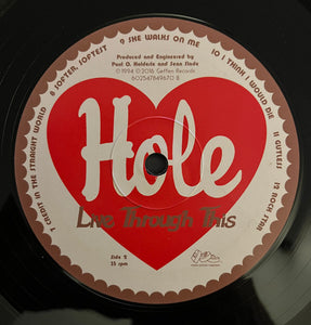 Hole (2) : Live Through This (LP, Album, RE, 180)