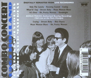 Roy Orbison : Combo Concert: 1965 Holland (CD, Album, RM)