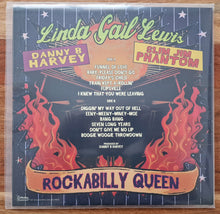 Load image into Gallery viewer, Linda Gail Lewis, Danny B. Harvey, Slim Jim Phantom : Rockabilly Queen (LP, Ltd, Pin)
