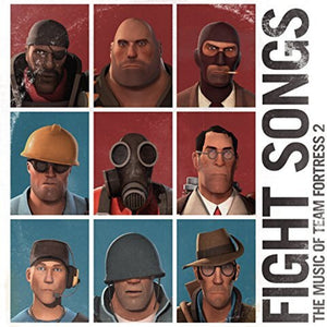 the album cover for Valve Studio Orchestra - Fight Songs: The Music Of Team Fortress 2