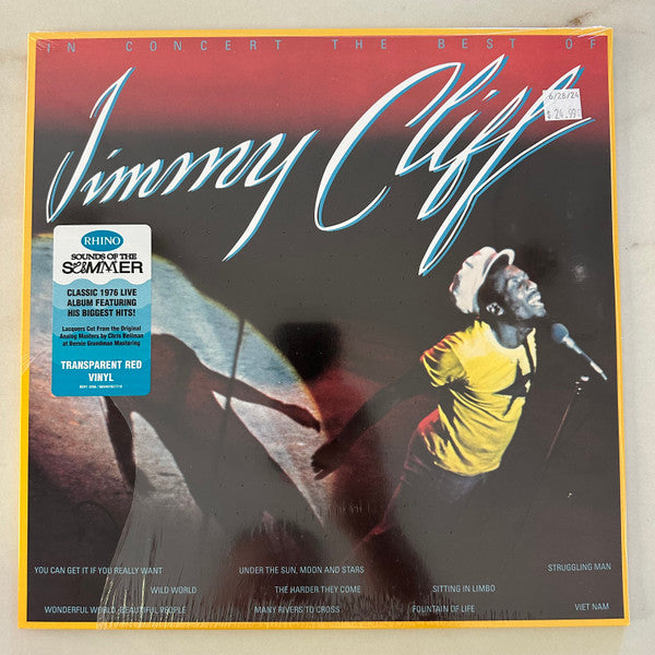 Jimmy Cliff : In Concert - The Best of Jimmy Cliff (LP)