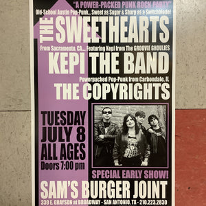 The Sweethearts at Sam's Burger Joint - 2008 (Poster)