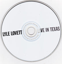 Load image into Gallery viewer, Lyle Lovett : Live In Texas (CD, Album)
