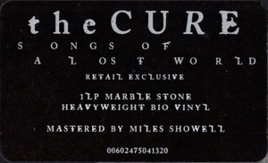 The Cure : Songs Of A Lost World (LP, Album, Bioplastic, Ltd, Gra)