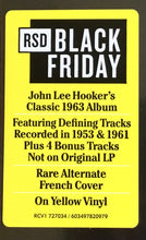 Load image into Gallery viewer, John Lee Hooker : Don&#39;t Turn Me From Your Door (LP, Album, RSD, Mono, Ltd, RE, Yel)
