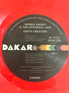 Boobie Knight & The Universal Lady : Earth Creature (LP, Album, RE)