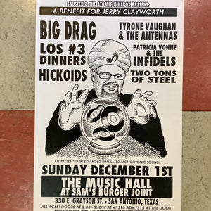 A Benefit for Jerry Clayworth at Sam's Burger Joint (Poster)