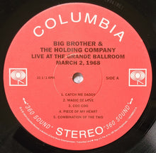 Load image into Gallery viewer, Big Brother &amp; The Holding Company featuring Janis Joplin : Live At The Grande Ballroom, Detroit, Michigan, March 2, 1968 (LP, RSD)
