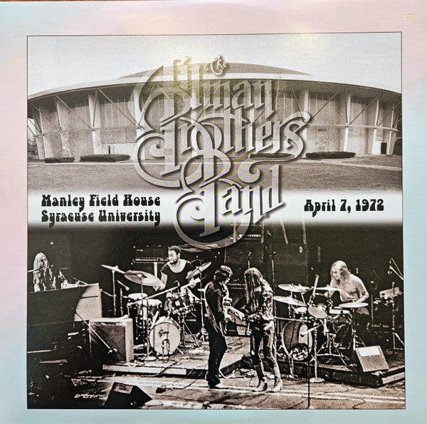 The Allman Brothers Band : Manley Field House, Syracuse University, April 7, 1972 (3xLP, RSD, Num, Ora)