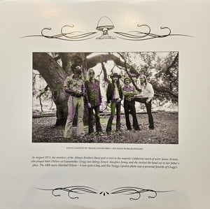 The Allman Brothers Band : Manley Field House, Syracuse University, April 7, 1972 (3xLP, RSD, Num, Ora)