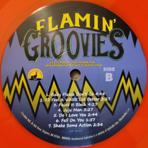 The Flamin' Groovies : Let It Rock: Live From The San Francisco Civic Center 1980 (LP, Album, RSD, Ltd, RM, Ora)