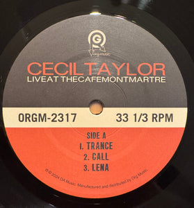 Cecil Taylor : Live At The Cafe Montmartre (2xLP, Album, RSD, RE)