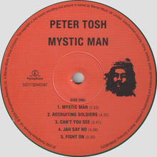 Load image into Gallery viewer, Peter Tosh : Mystic Man (LP, Album, RE, RM, S/Edition, Rec)
