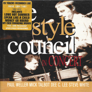 The Style Council : In Concert (CD, Album)