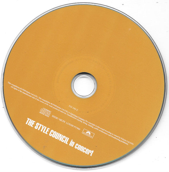 CD The Style Council In Concert