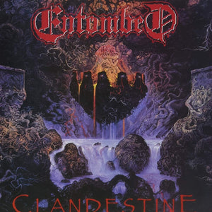 the album cover for Entombed - Clandestine