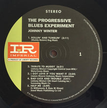 Load image into Gallery viewer, Johnny Winter : The Progressive Blues Experiment (LP, Album, RE, 180)
