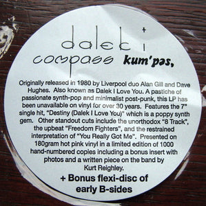 Dalek I : Compass Kum'pas (LP, Album, Ltd, Num, RE, Pin + Flexi, 7", S/Sided,)