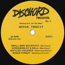 Load image into Gallery viewer, Minor Threat : Minor Threat (7", EP, RE, RM, RP, Red)
