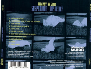 Jimmy Webb : Suspending Disbelief (CD, Album, RE)