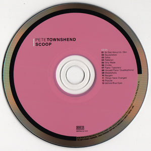 Pete Townshend : Scoop (2xCD, Album)