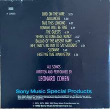 Load image into Gallery viewer, Leonard Cohen : Leonard Cohen Takes Manhattan (CD, Comp)
