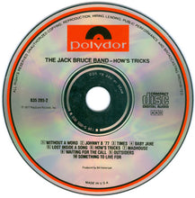 Load image into Gallery viewer, The Jack Bruce Band : How's Tricks (CD, Album, RE)
