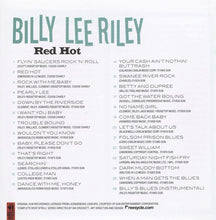Load image into Gallery viewer, Billy Lee Riley : Red Hot (CD, Comp, Mono, RE)
