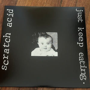 Scratch Acid : Just Keep Eating (LP, Album, RE, Whi)