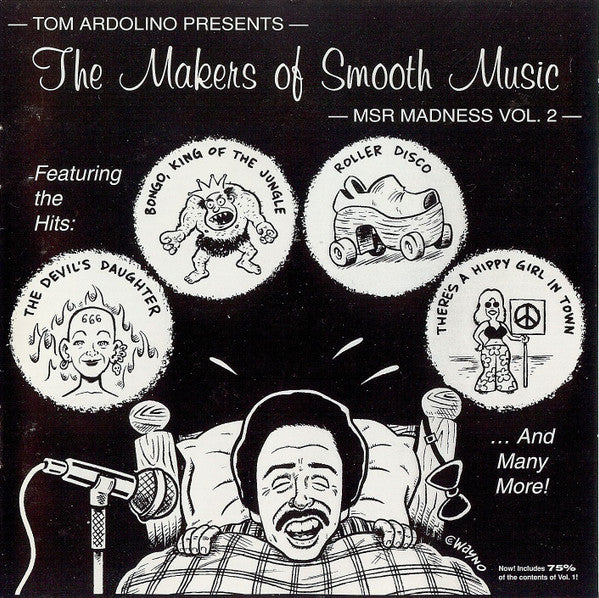 Various : The Makers Of Smooth Music, MSR Madness Vol. 2 (CD, Comp)