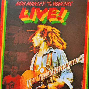 Bob Marley & The Wailers : Live! (LP, Album, RE, RM)