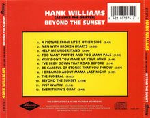 Load image into Gallery viewer, Hank Williams : Beyond The Sunset (CD, Comp, RE)
