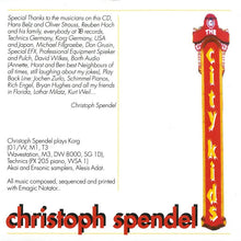 Load image into Gallery viewer, Christoph Spendel : City Kids (CD, Album)
