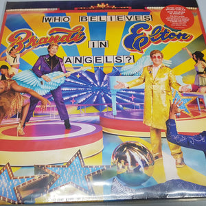 Elton John & Brandi Carlile : Who Believes In Angels? (LP, Album, Ltd, Pin)