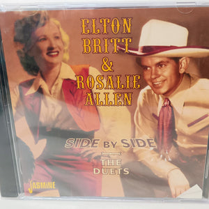 Elton Britt & Rosalie Allen : Side By Side: The Duets (CD, Comp)