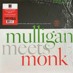Mulligan* Meets Monk* : Mulligan Meets Monk (LP, Album, RSD, Mono, Ltd, RE, 180)