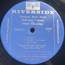 Load image into Gallery viewer, Mulligan* Meets Monk* : Mulligan Meets Monk (LP, Album, RSD, Mono, Ltd, RE, 180)
